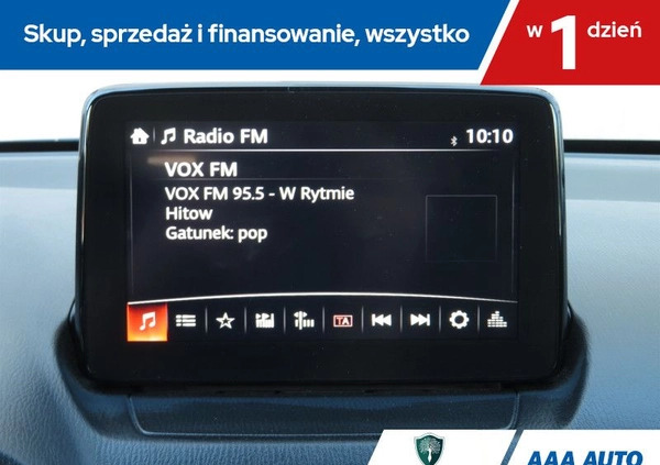 Mazda CX-3 cena 68000 przebieg: 114468, rok produkcji 2017 z Krzanowice małe 232